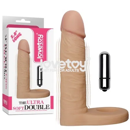 El Ultra Suave Vibrador Doble (5.8 pulgadas, 14.7 cm.)