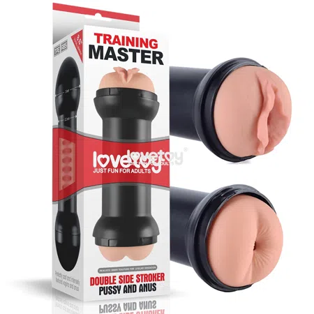 Masturbador Training Master Doble Vagina y Ano