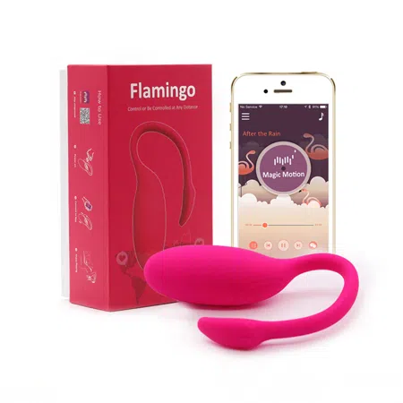 Vibrador Flamingo inalámbrico inteligente