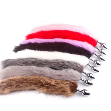 Colas de zorro de varios colores