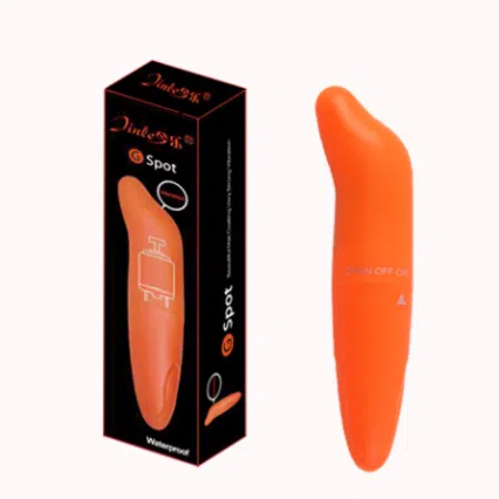 Vibrador Dolphin color naranjo