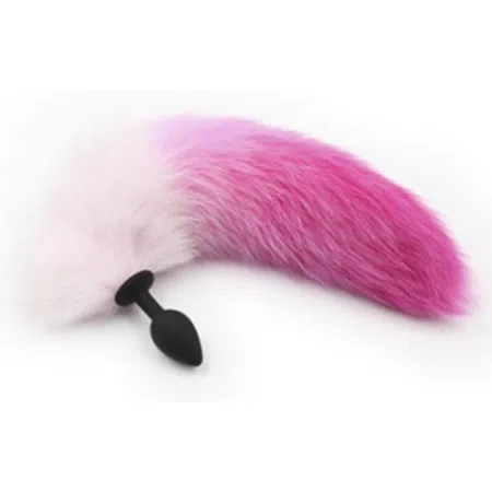 Cola de zorro rosado y fucsia