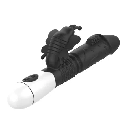 Vibrador Mariposa - USB (negro)