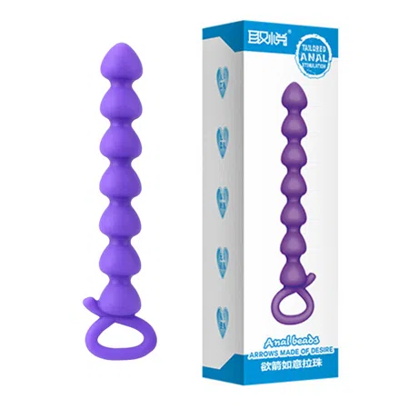 Estimulador anal de silicona